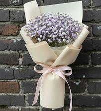 Букет цветов из:  Гипсофила в Молодежном Иркутская область