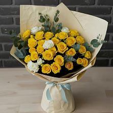 Букет цветов из:  Розы в Молодежном Иркутская область