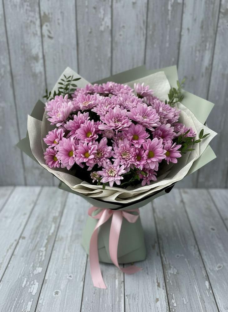 Букет цветов из: Хризантемы в Молодежном Иркутская область