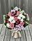 Букет цветов из: Альстромерии, Гвоздики, Розы и Хризантемы в Молодежном Иркутская область
