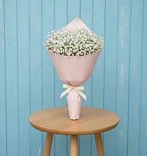 Букет цветов из:  Гипсофила в Молодежном Иркутская область