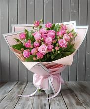 Букет Розовый кустик #REPLACE_PRED# Молодежном Иркутская область