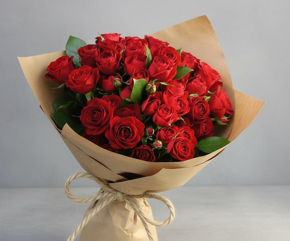 Букет Любовный роман в Молодежном Иркутская область