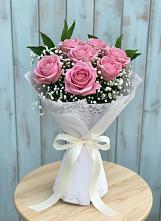 Букет цветов из:  Розы в Молодежном Иркутская область