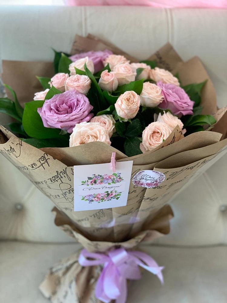 Букет цветов из: Розы в Молодежном Иркутская область