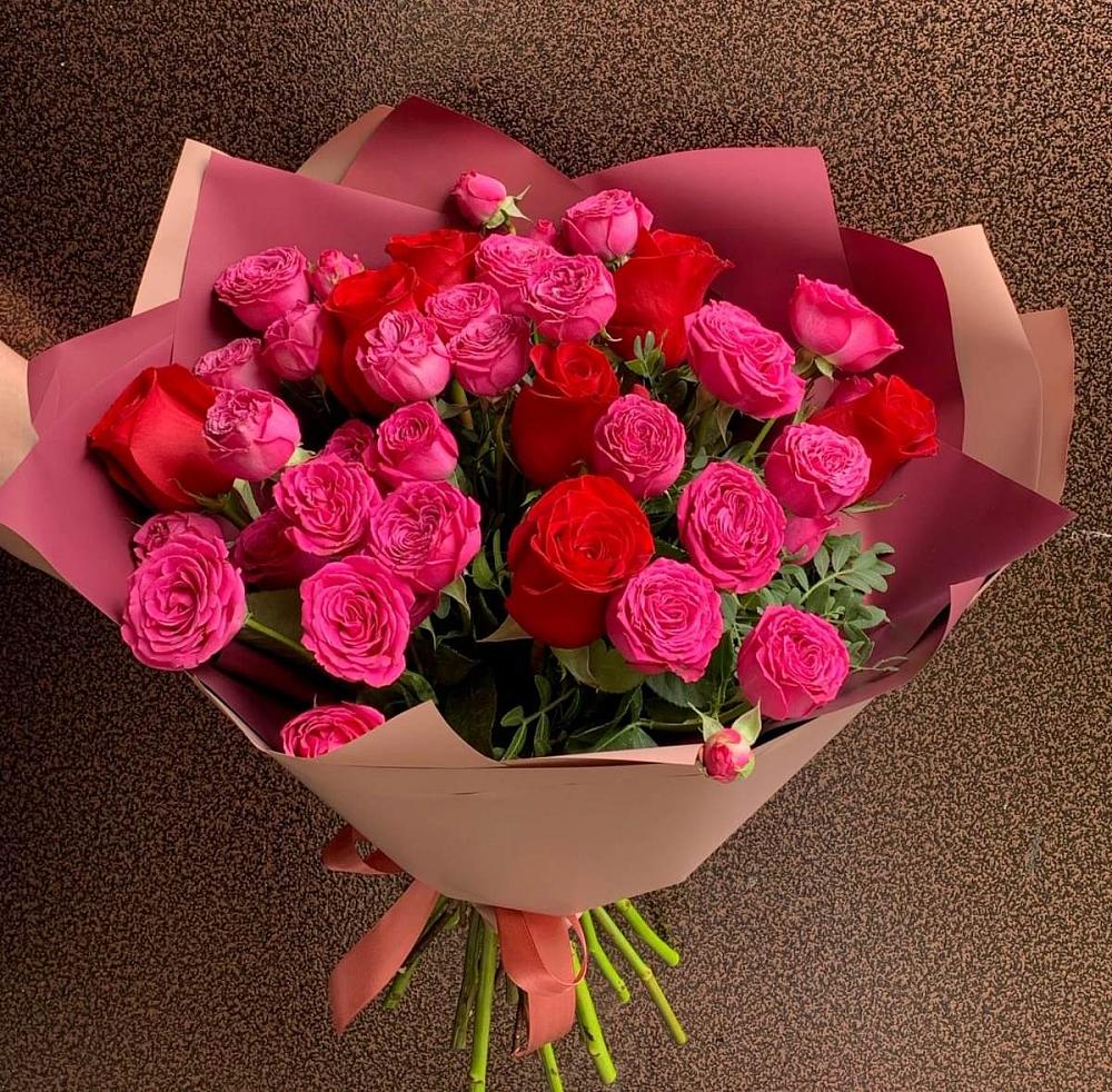 Букет В объятьях нежности в Молодежном Иркутская область