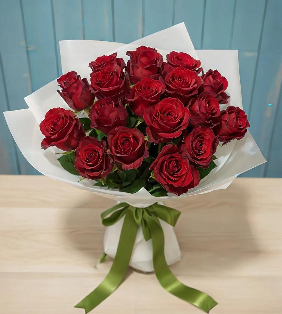 Букет Красные розы в Молодежном Иркутская область