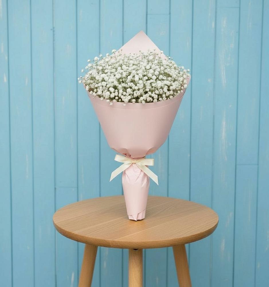 Букет цветов из: Гипсофила в Молодежном Иркутская область