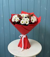 Букет цветов из:  Хризантемы в Молодежном Иркутская область