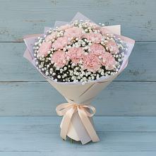 Букет цветов из:  Гвоздики в Молодежном Иркутская область