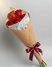 Букет цветов из:  Розы в Молодежном Иркутская область