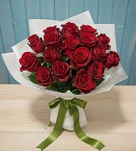 Букет Красные розы в Молодежном Иркутская область