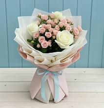 Букет цветов из:  Розы в Молодежном Иркутская область