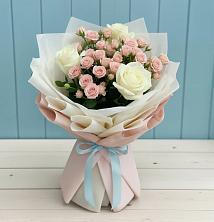 Букет цветов из:  Розы в Молодежном Иркутская область