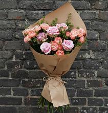 Букет цветов из:  Розы в Молодежном Иркутская область