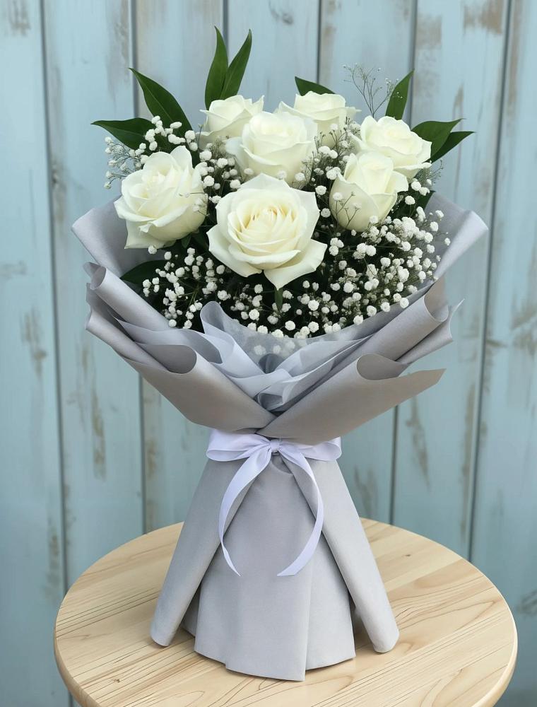 Букет цветов из: Розы в Молодежном Иркутская область