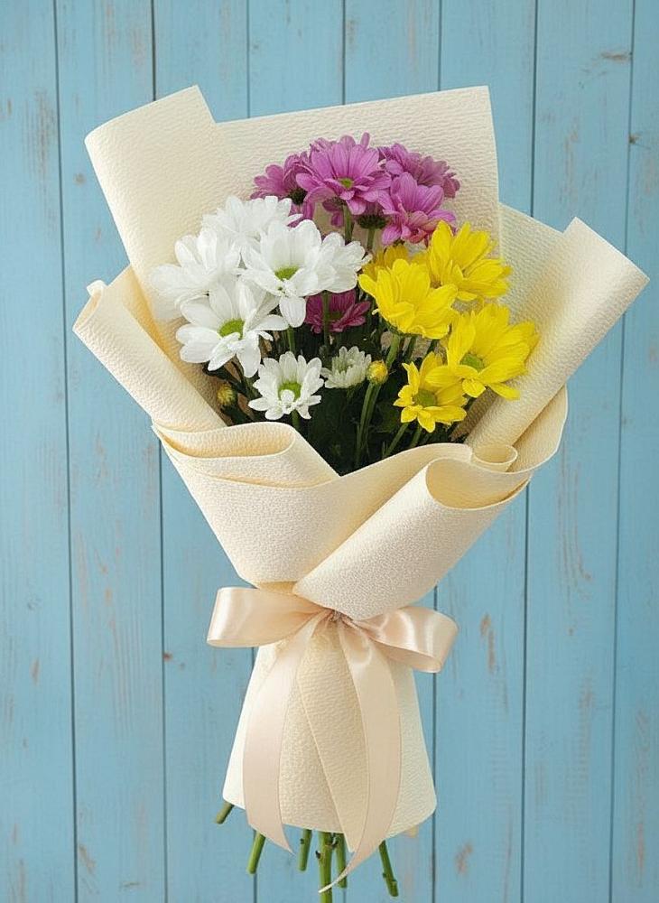 Букет цветов из: Хризантемы в Молодежном Иркутская область
