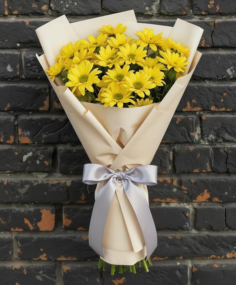 Букет цветов из: Хризантемы в Молодежном Иркутская область