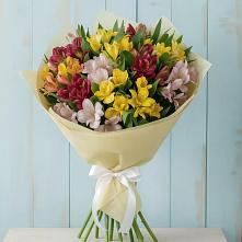 Букет цветов из:  Альстромерии в Молодежном Иркутская область
