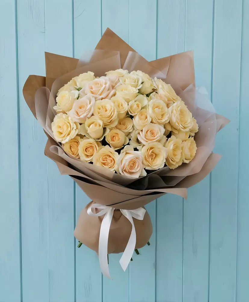 Букет Кремовое облако в Молодежном Иркутская область