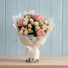 Букет цветов из:  Розы в Молодежном Иркутская область