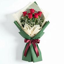 Букет цветов из:  Розы в Молодежном Иркутская область