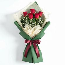 Букет цветов из:  Розы в Молодежном Иркутская область
