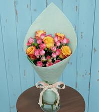 Букет цветов из:  Розы в Молодежном Иркутская область