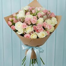 Букет цветов из:  Розы в Молодежном Иркутская область
