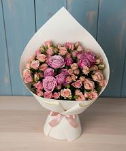 Букет цветов из:  Розы #REPLACE_PRED# Молодежном Иркутская область