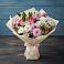 Букет цветов из: Хризантемы, Альстромерии и Розы в Молодежном Иркутская область